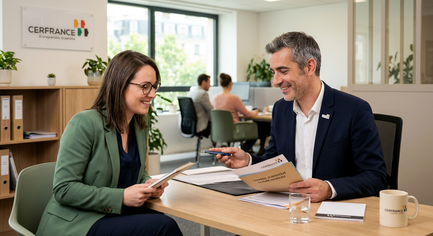 Conseil juridique personnalisé pour un chef d'entreprise dans une agence Cerfrance du Loir-et-Cher (41)